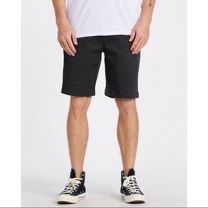 Billabong Carter shorts black gray size 31